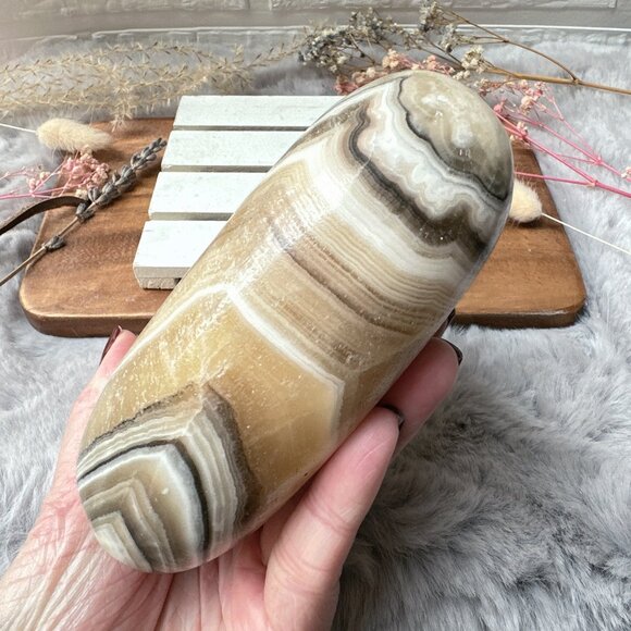 Gorgeous Large Onyx Heart 1.07kg - Picture 3 of 5